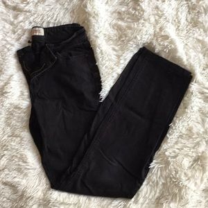 Black flair jeans